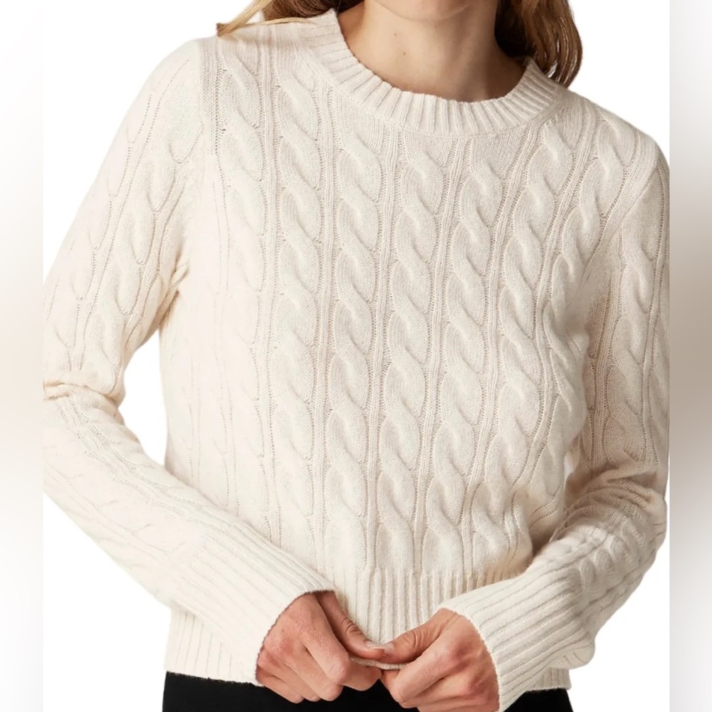 J. Crew Cashmere Cable-Knit Sweater